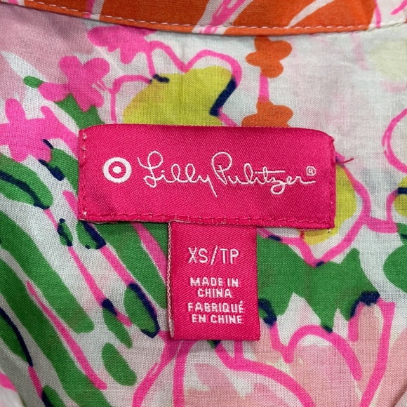 Lilly Pulitzer XS floral button down shirt - Picture 3 of 3
